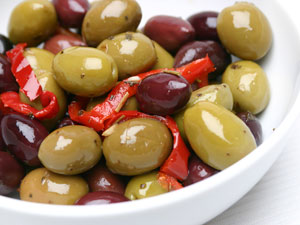 olives of course