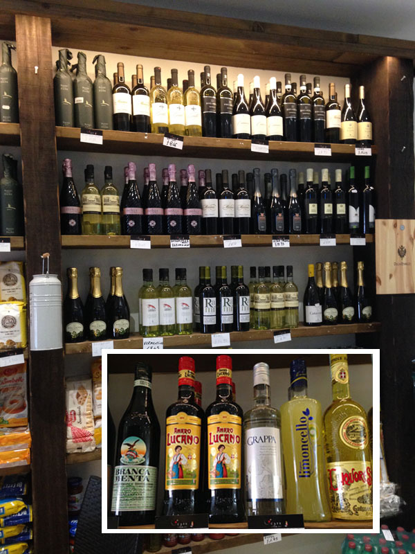 Wines & Liquers - not just from Italy